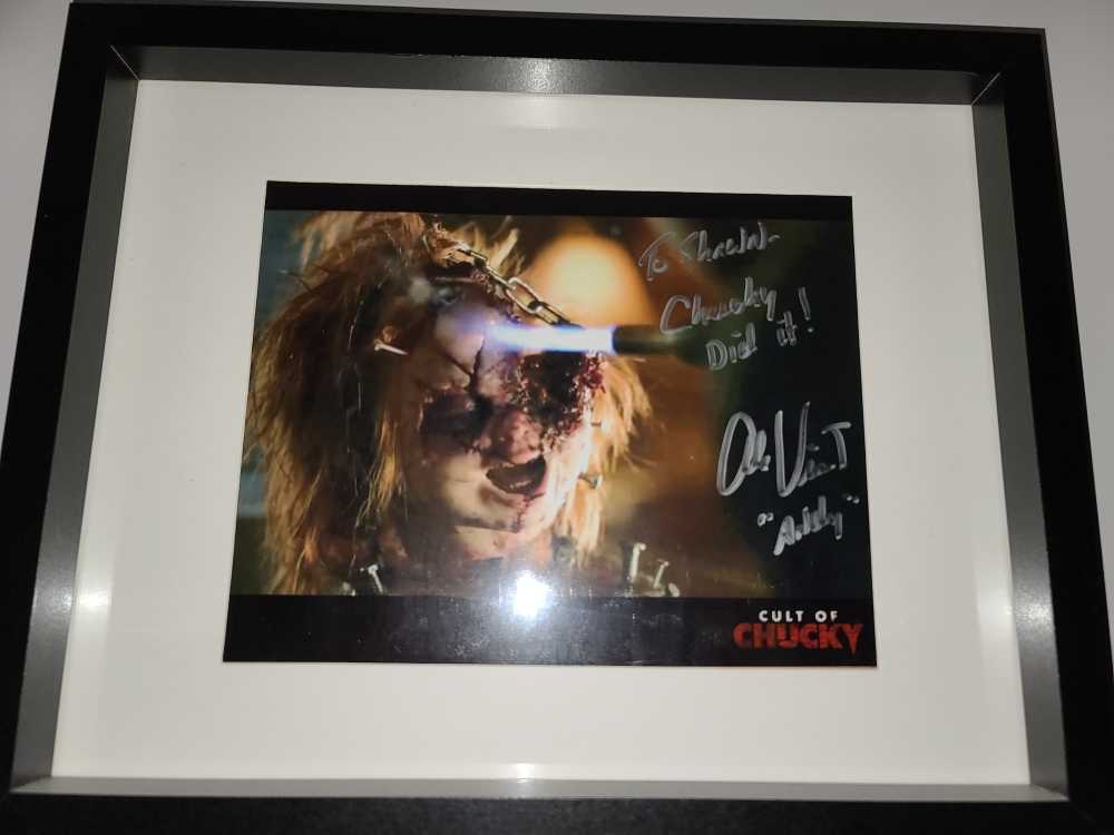 Chucky Alex Vincent Signed 8x10 Print  (Horror) action figure collectible - Main Image 1