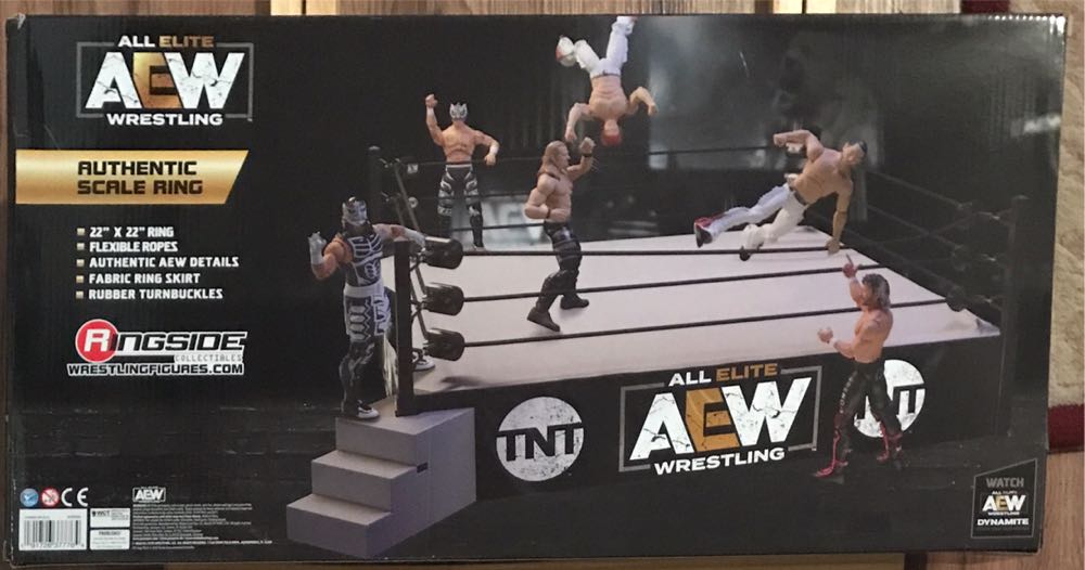 AEW - Scale Ring - Dynamite - Kenny Omega - Jazwares (AEW Jazware Unrivaled Collection Ringside Collectibles Exclusive) action figure collectible [Barcode 191726377764] - Main Image 2