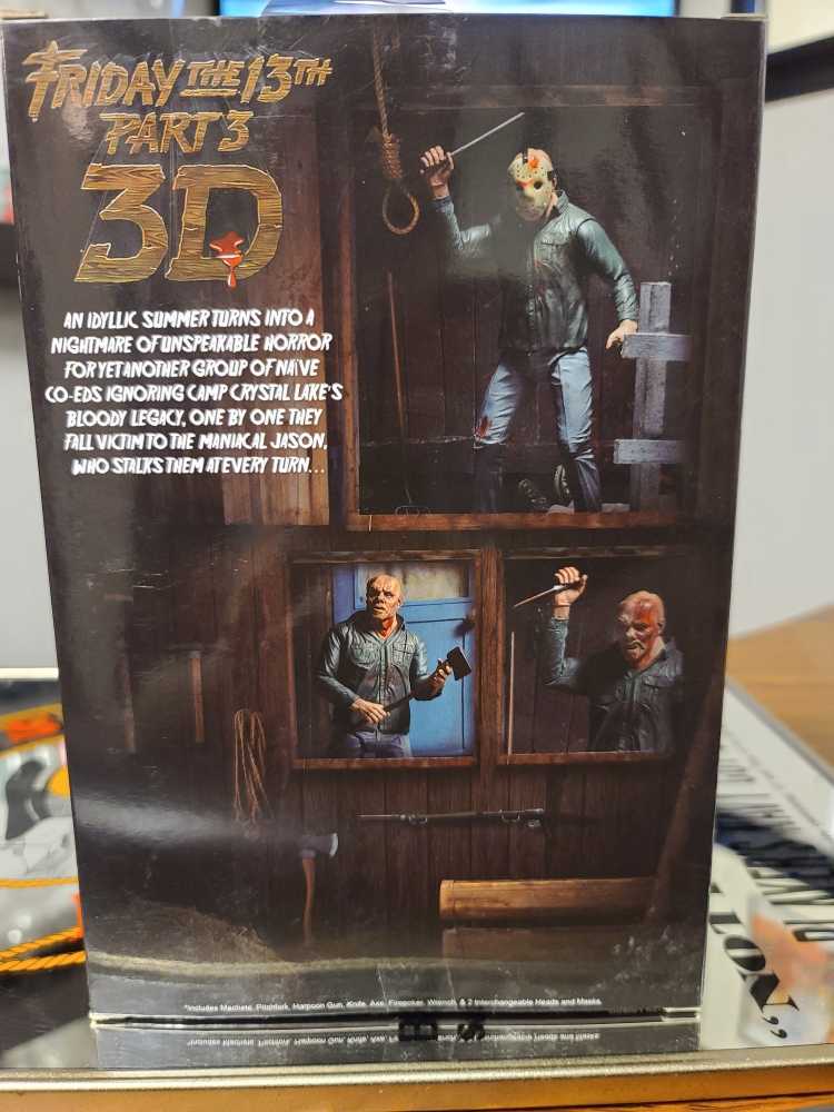 Neca Ultimate Friday 13th Pt.3 Jason - Neca (Horror) action figure collectible - Main Image 2