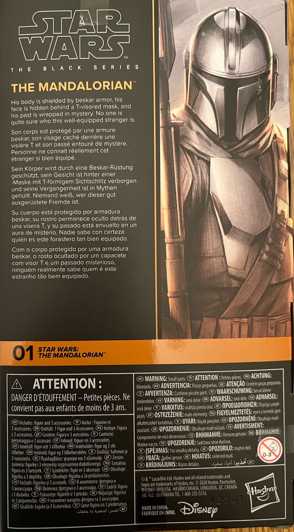 The Mandalorian 01 - Hasbro (Star Wars Black Series 6”) action figure collectible - Main Image 4