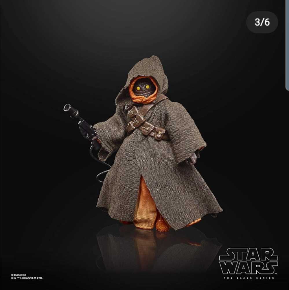 ( Star Wars : A New Hope) : Jawa - Hasbro (Star Wars The Black Series 50 LucasFilm LTD) action figure collectible [Barcode 5010993869657] - Main Image 4