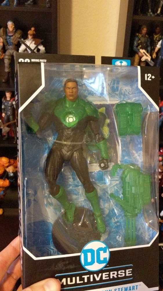 John Stewart - DC - GREEN LANTERN CORPS (Green Lantern Corps.) action figure collectible [Barcode 787926151312] - Main Image 2