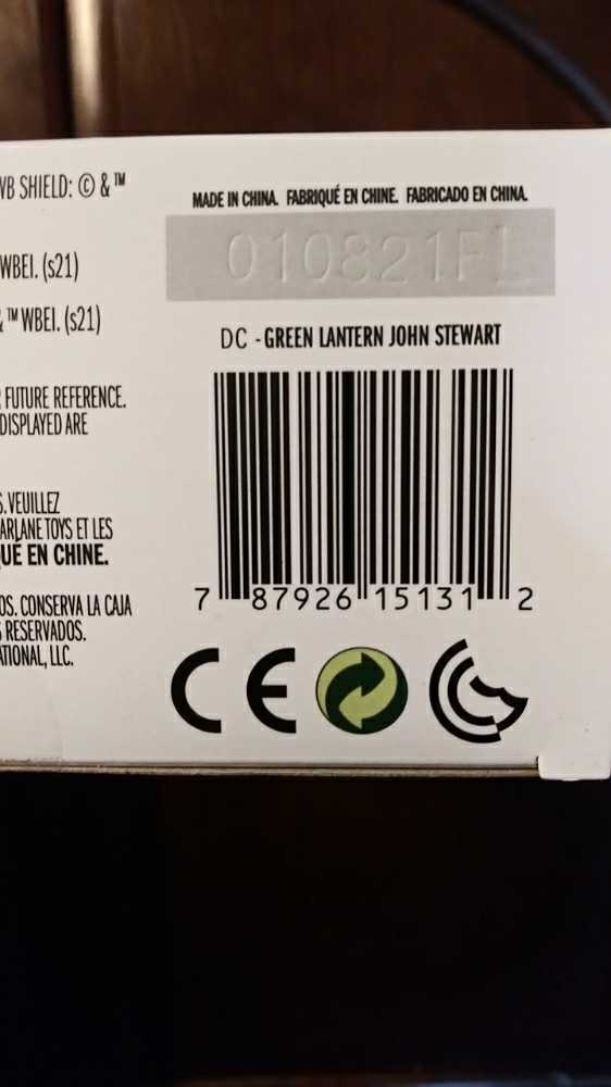 John Stewart - DC - GREEN LANTERN CORPS (Green Lantern Corps.) action figure collectible [Barcode 787926151312] - Main Image 4