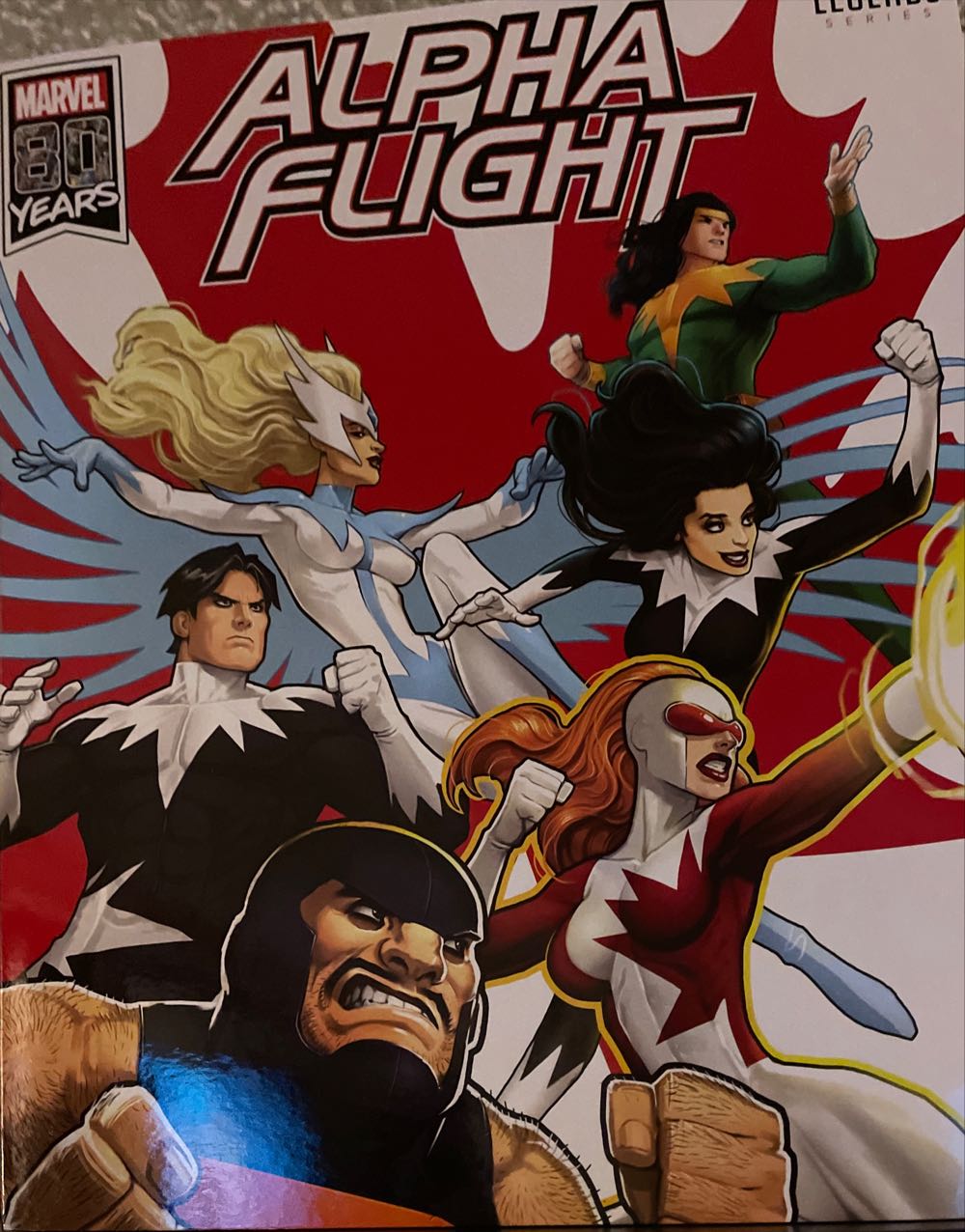 Alpha flight - Hasbro (Marvel Legend Series) action figure collectible [Barcode 5010993655434] - Main Image 1