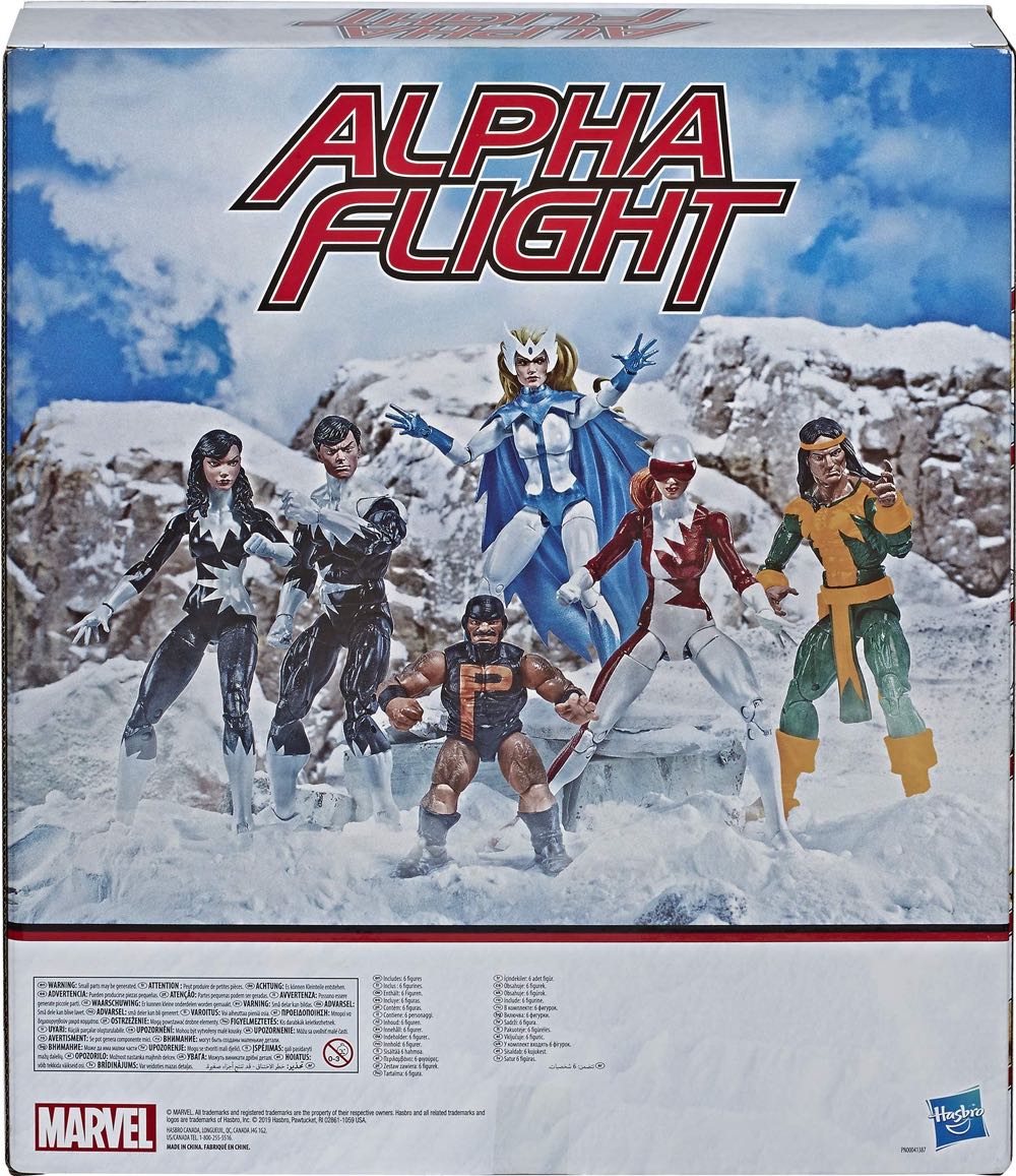 Alpha flight - Hasbro (Marvel Legend Series) action figure collectible [Barcode 5010993655434] - Main Image 2