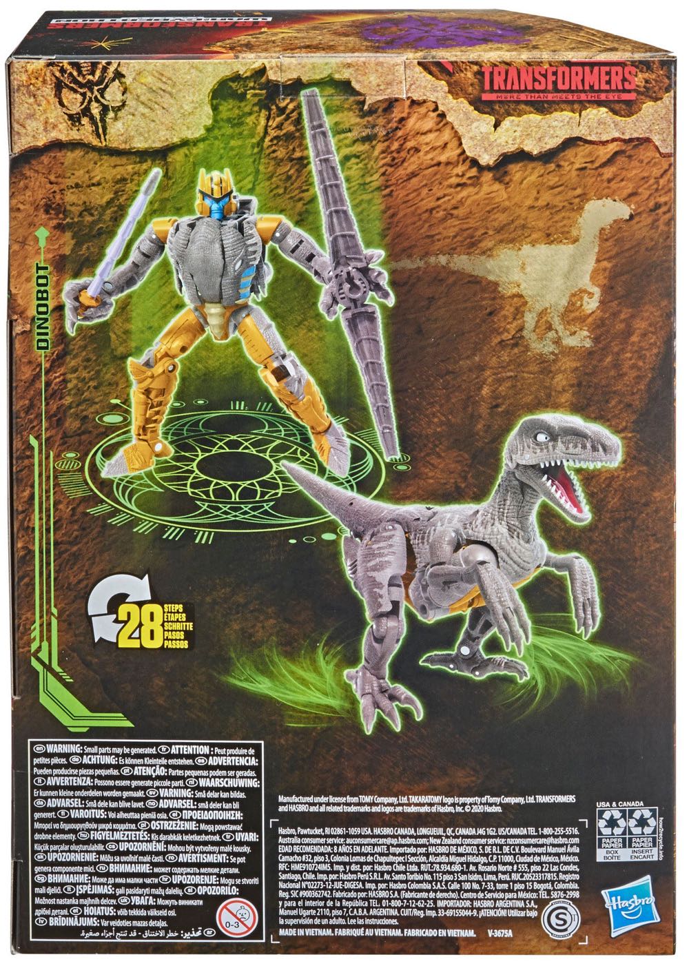 Dinobot - Hasbro / Takara Tomy (Kingdom) action figure collectible [Barcode 5010993792399] - Main Image 4