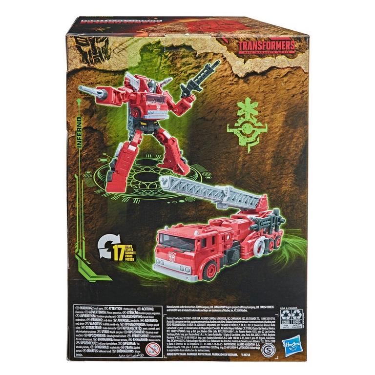 Inferno - Hasbro / Takara Tomy (Kingdom: War For Cybertron Trilogy) action figure collectible [Barcode 5010993792412] - Main Image 4