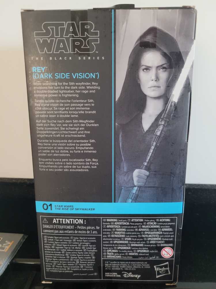 Rey (Dark Side Vision) - Disney / Hasbro (Star Wars: The Black Series) action figure collectible - Main Image 2