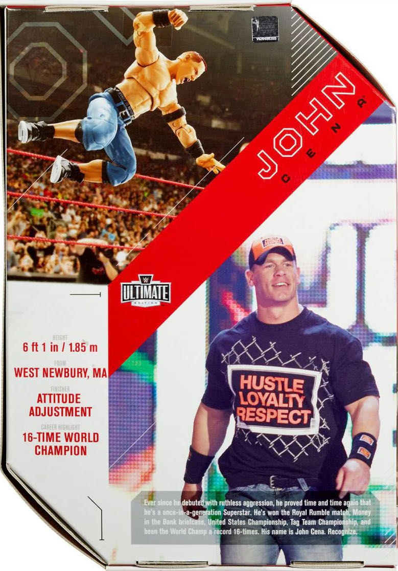 John Cena - Mattel (Mattel Ultimate Edition) action figure collectible - Main Image 2