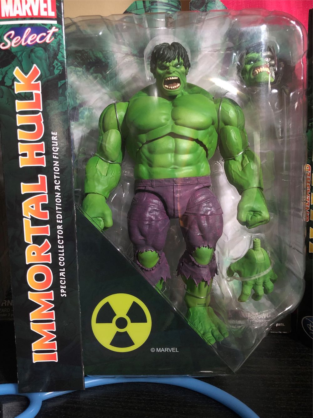 Hulk Diamond Select Toys Marvel Select Immortal Hulk - Diamond Select Toys (Marvel Select) action figure collectible [Barcode 699788840375] - Main Image 2