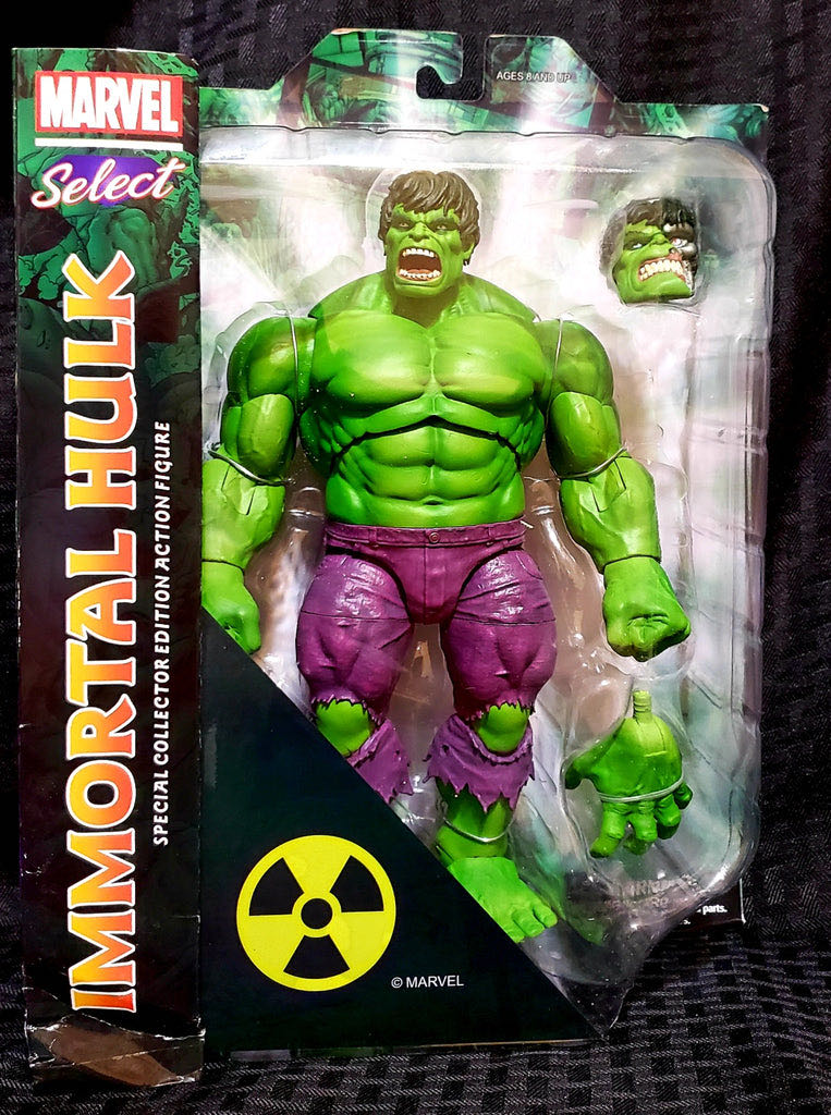 Hulk Diamond Select Toys Marvel Select Immortal Hulk - Diamond Select Toys (Marvel Select) action figure collectible [Barcode 699788840375] - Main Image 4