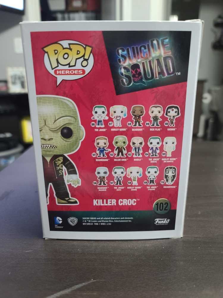 Funko Pop Heroes 102 Killer Croc - Funko (Comic Book) action figure collectible - Main Image 3