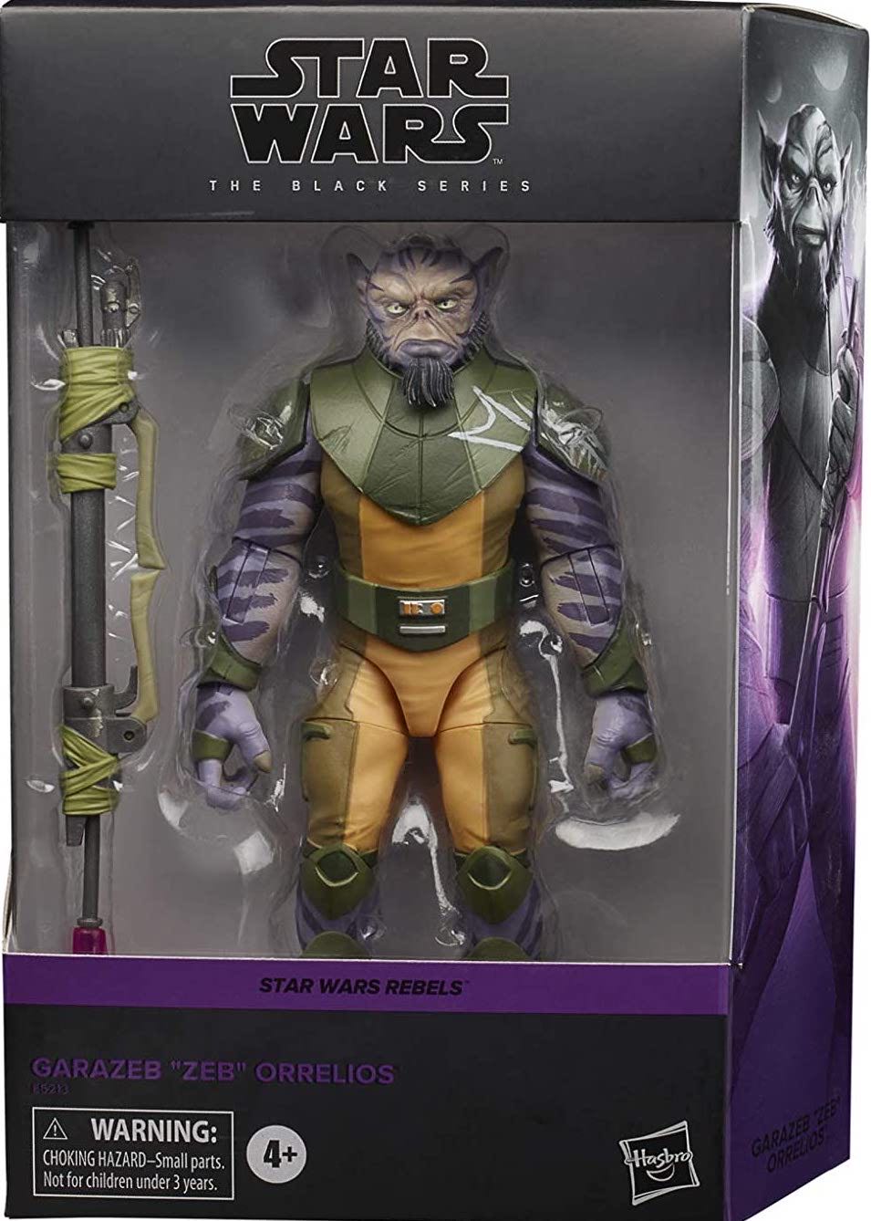 REBELS: Garazeb “Zeb” Orrelios - Hasbro (Star Wars) action figure collectible - Main Image 3