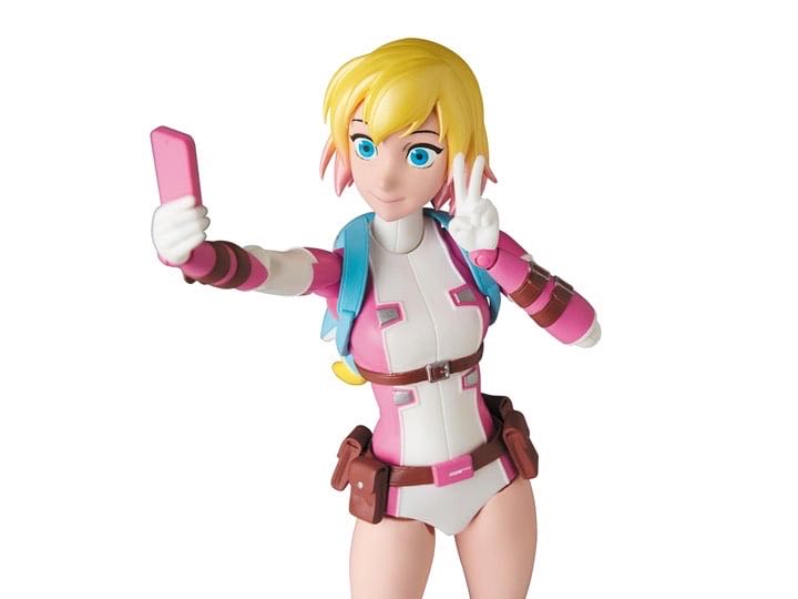 Gwenpool - Medicom Mafex (Mafex) action figure collectible [Barcode 4530956470719] - Main Image 3