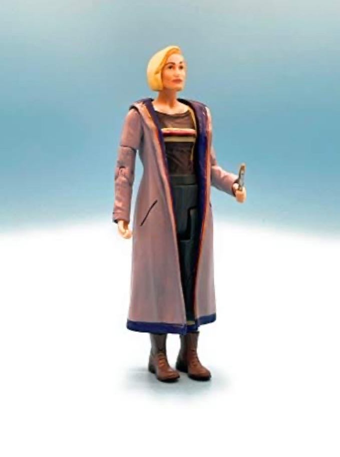 Doctor Who The Thirteenth Doctor (With Coat) - Se7en20 (Doctor Who) action figure collectible [Barcode 842906122307] - Main Image 3