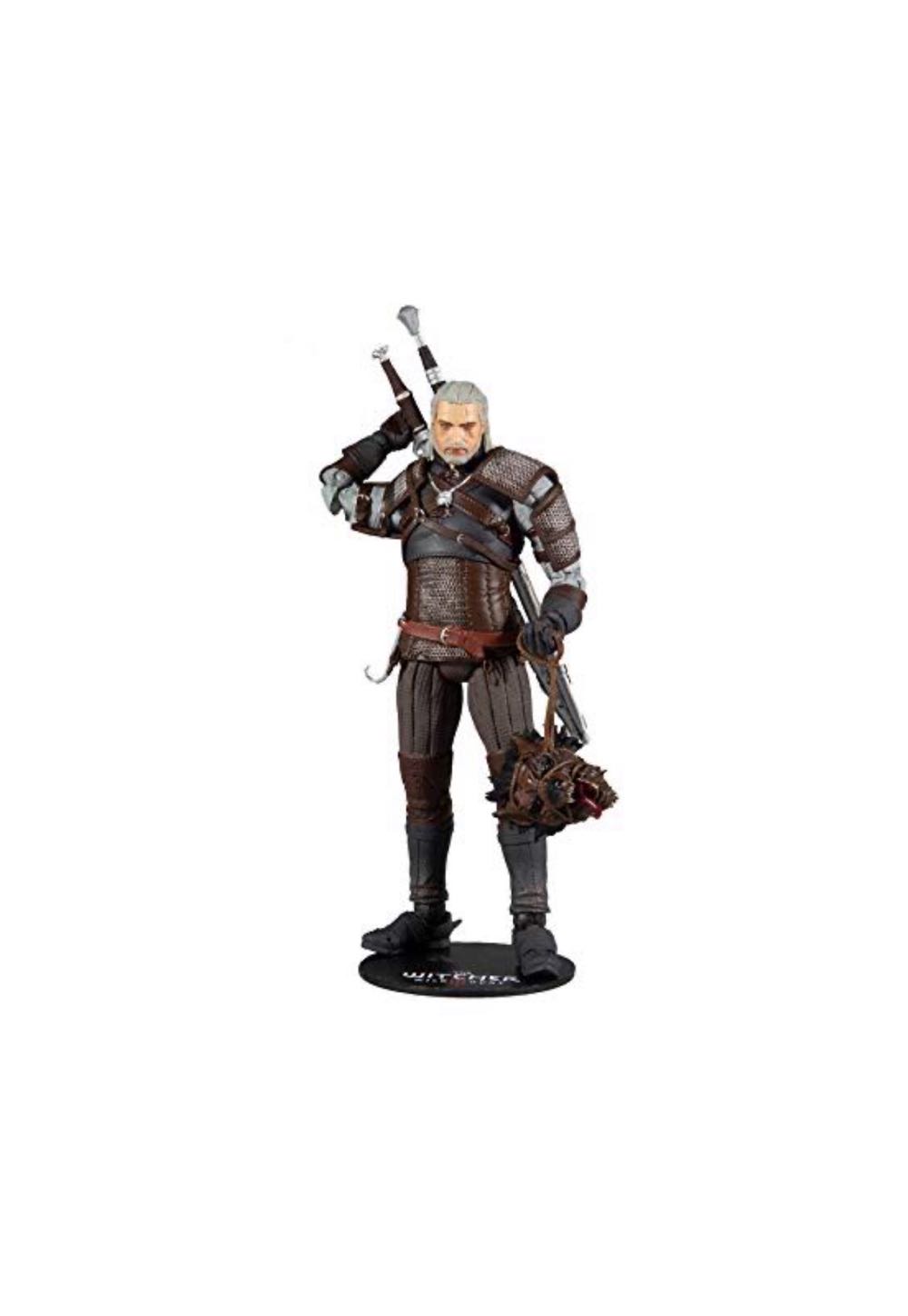 The Witcher Geralt of Rivera - McFarlane Toys (The Witcher 3: Wild Hunt) action figure collectible [Barcode 787926134018] - Main Image 3