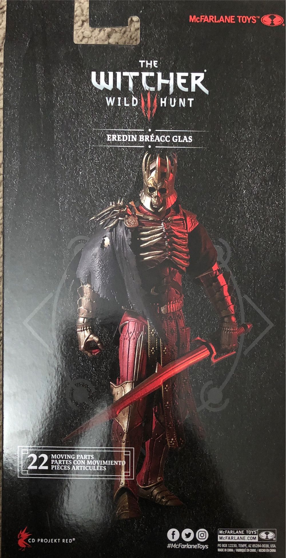 Eredin Breácc Glas - Fantasy (Warlord) action figure collectible [Barcode 787926134025] - Main Image 2