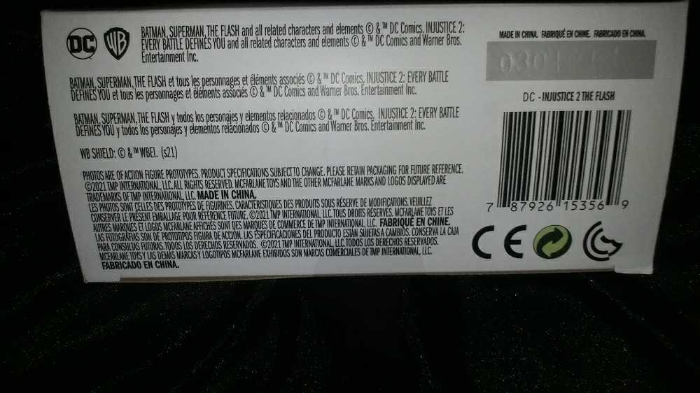 McFarlane DC Multiverse The Flash (Injustice 2) - McFarlane Toys (Injustice 2) action figure collectible [Barcode 787926153569] - Main Image 4