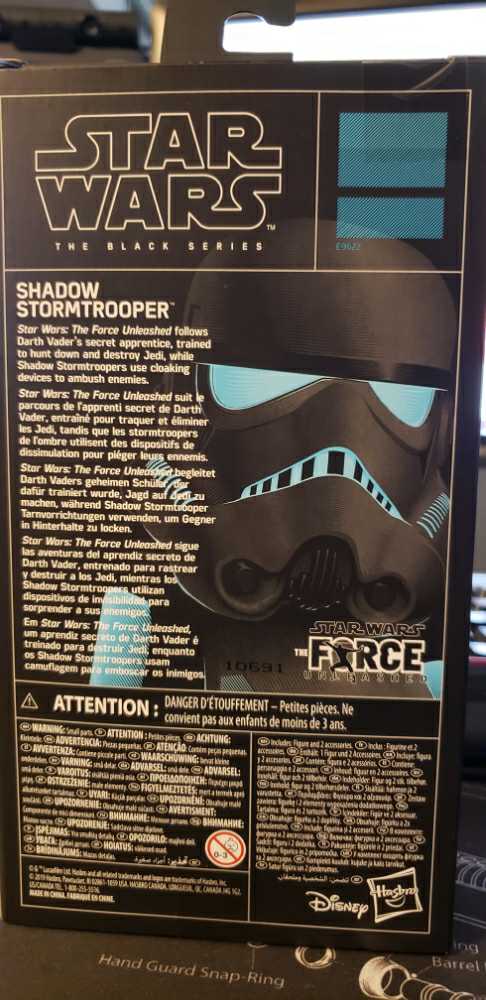 #N/A - EXC Gamestop - Shadow Stormtrooper - Hasbro (Star Wars) action figure collectible - Main Image 3