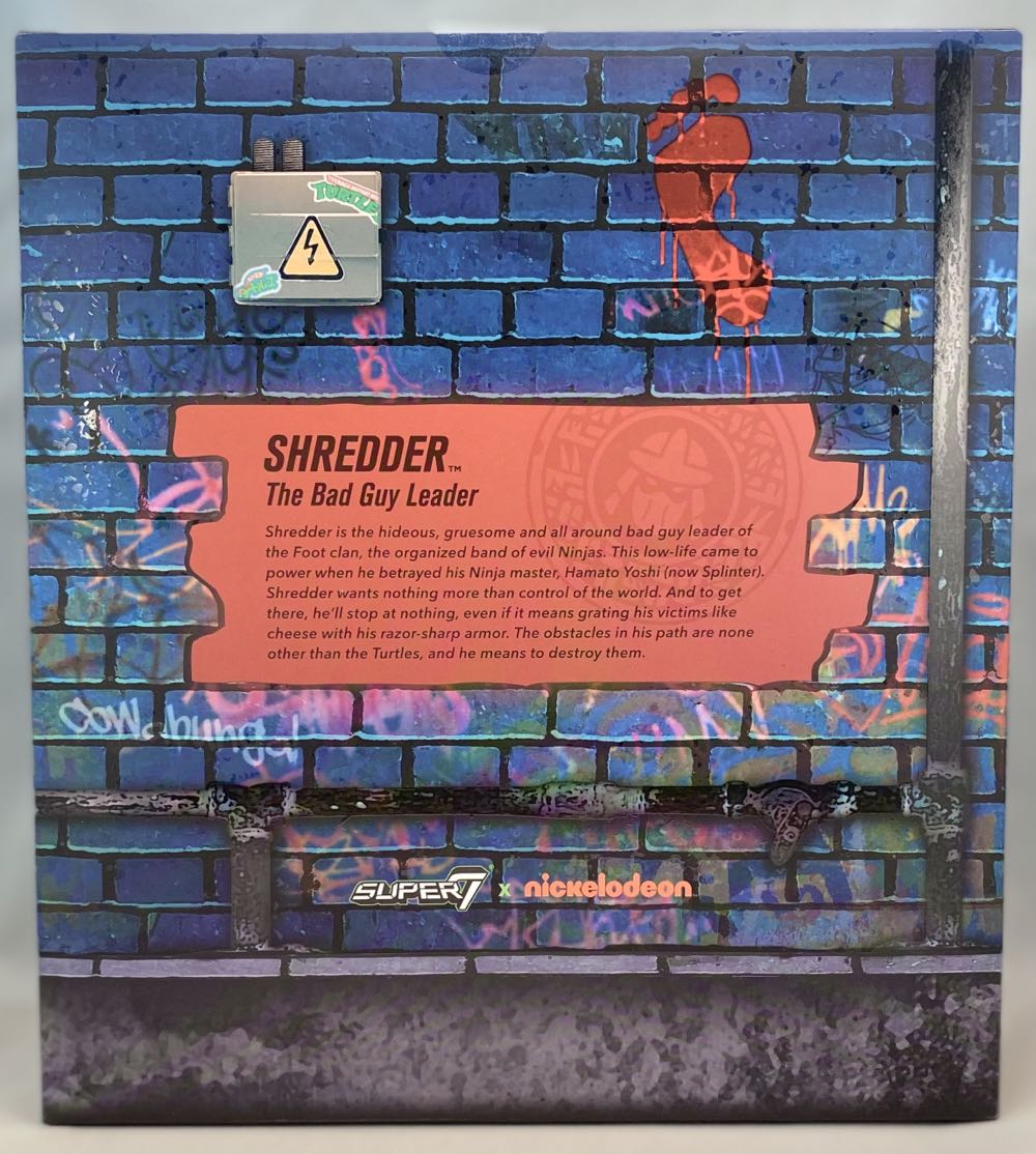 TMNT Shredder super 7 - Super 7 (Tmnt Ultimates Series) action figure collectible [Barcode 840049807877] - Main Image 2