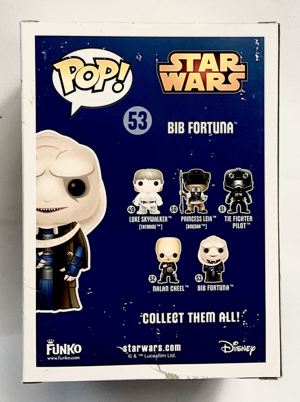 Bib Fortuna  (Funko Pop) action figure collectible [Barcode 849803057121] - Main Image 2