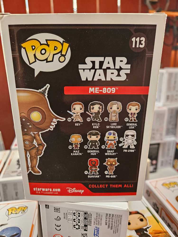 #113 ME-809 - Funko (Funko Pop!) action figure collectible [Barcode 849803096151] - Main Image 3