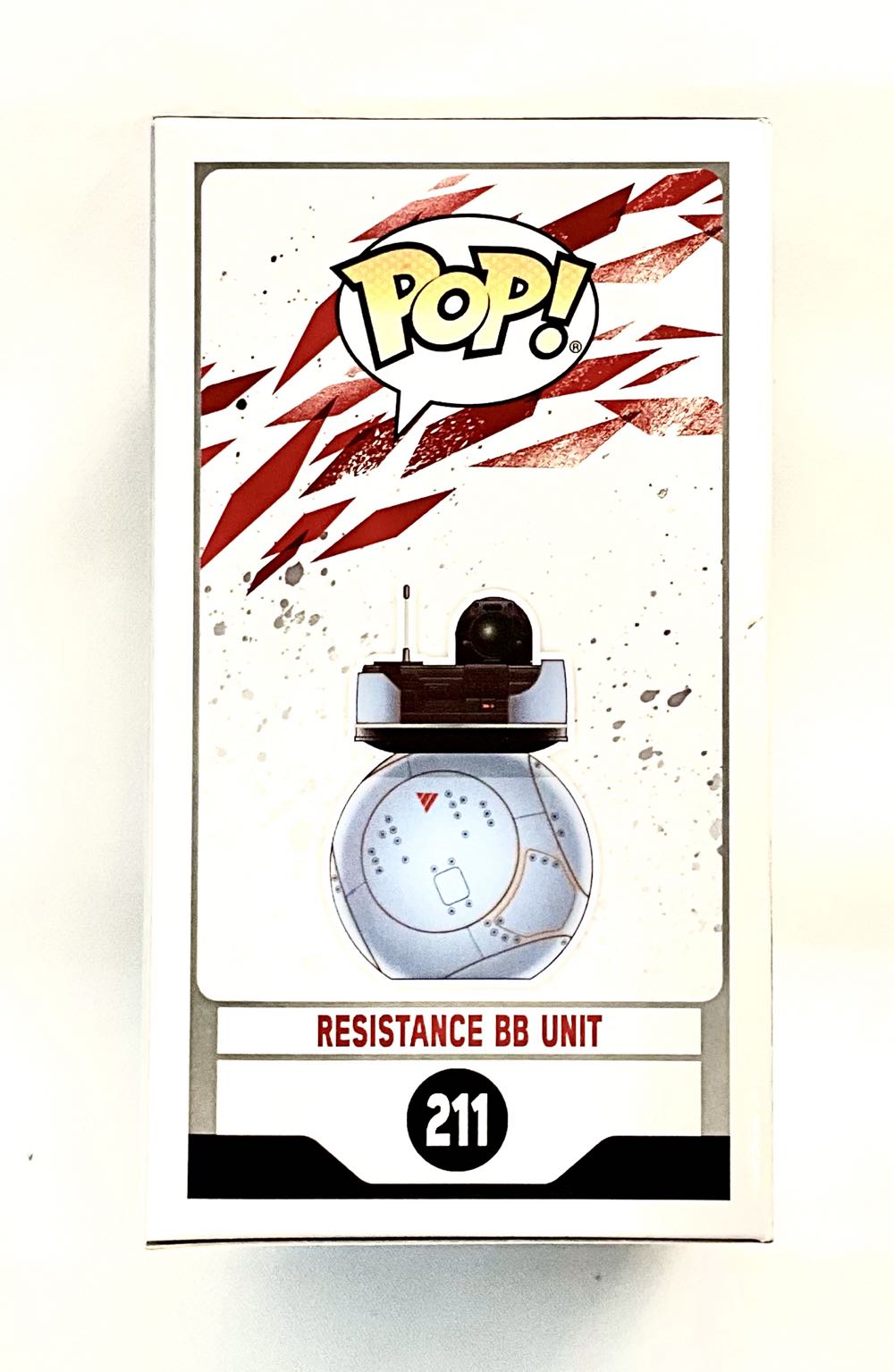 #211 Resistance BB Unit  (Funko Pop!) action figure collectible [Barcode 889698147606] - Main Image 3