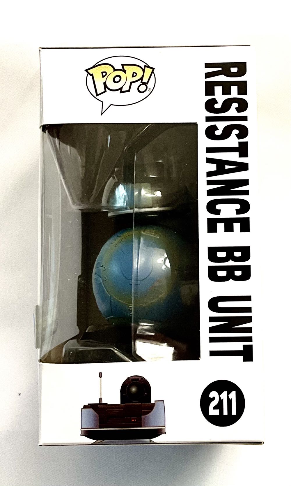 #211 Resistance BB Unit  (Funko Pop!) action figure collectible [Barcode 889698147606] - Main Image 4