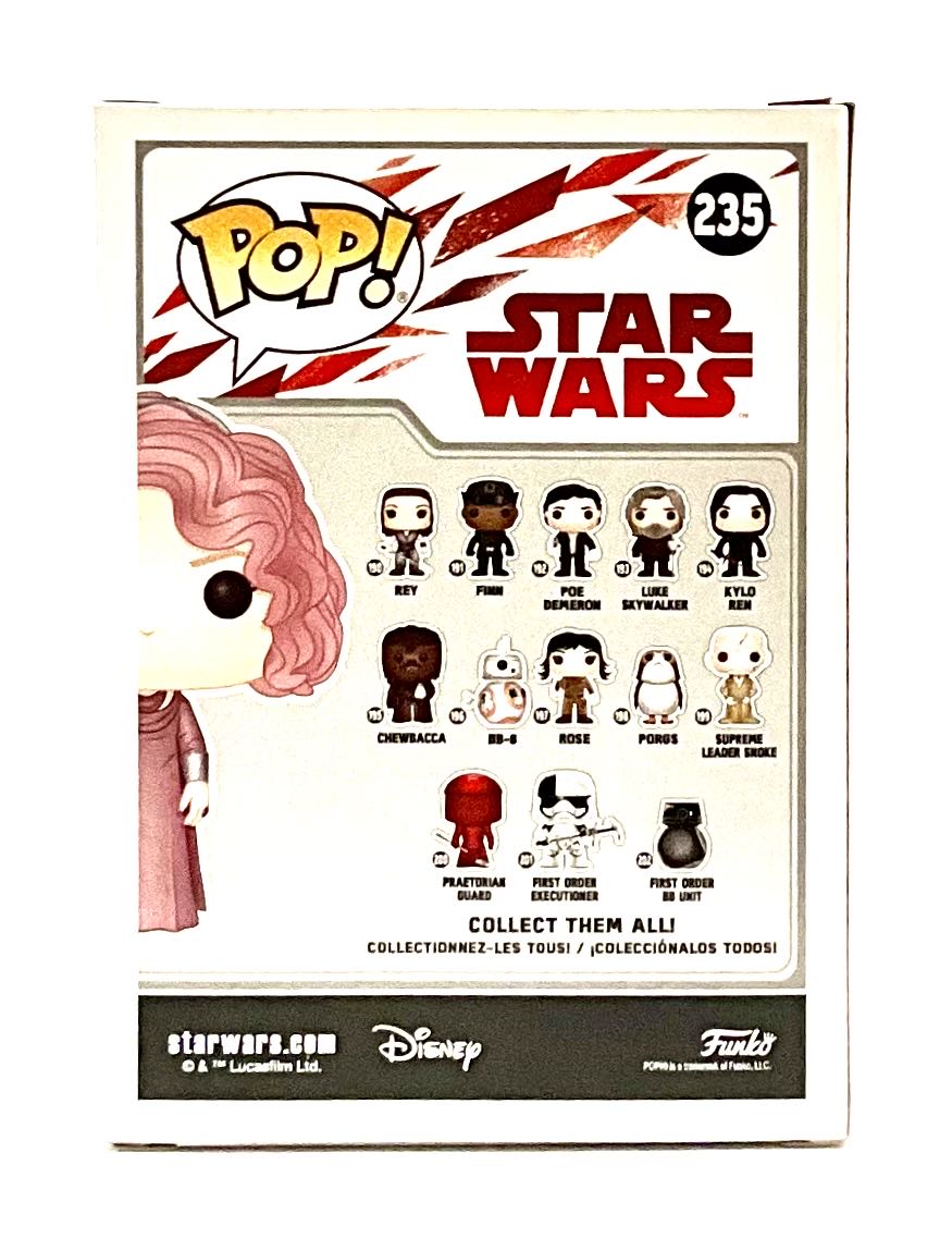 Vice Admiral Holdo  (Funko Pop!) action figure collectible [Barcode 889698285452] - Main Image 2