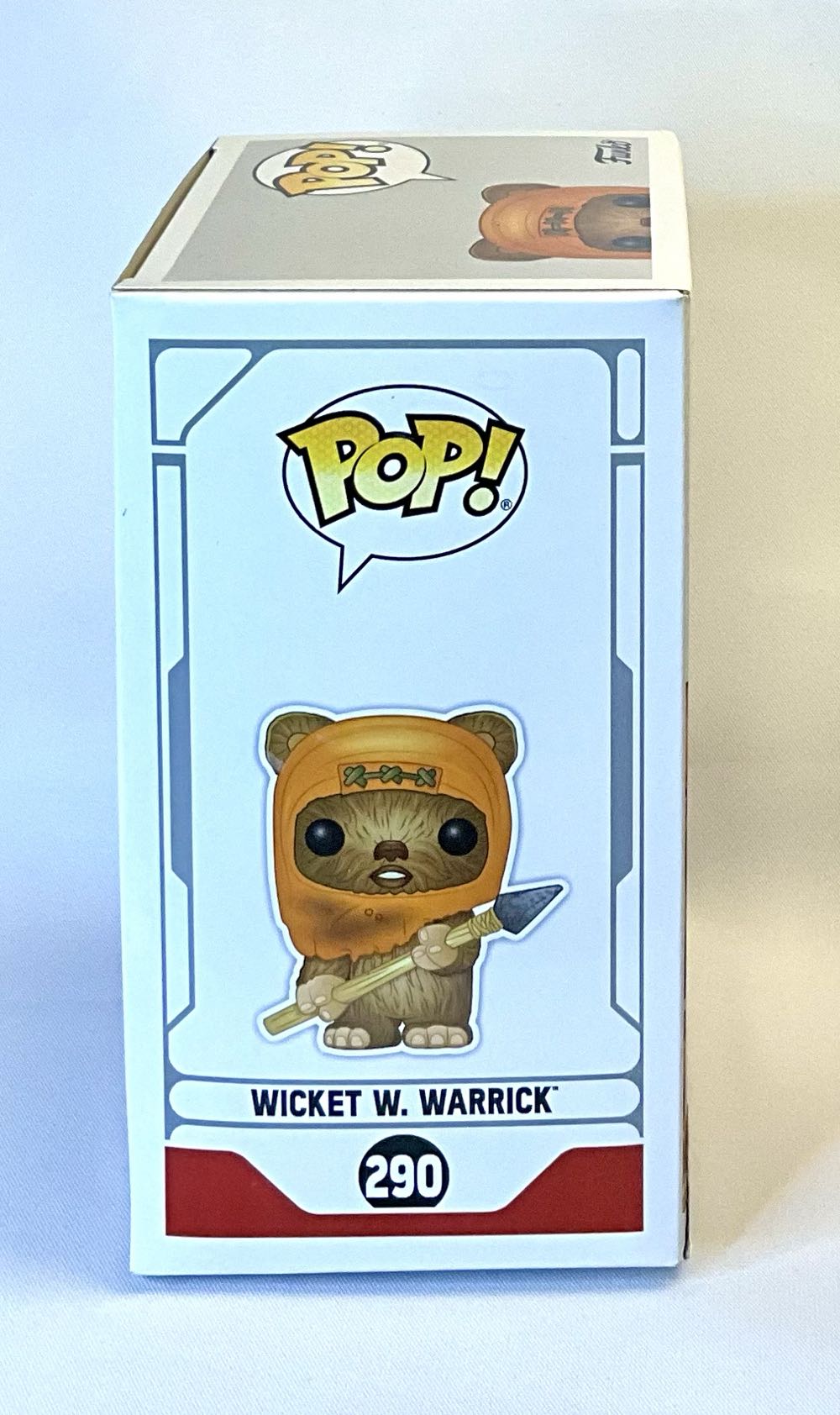 #290 Wicket W. Warrick  (Funko Pop!) action figure collectible [Barcode 889698375252] - Main Image 3