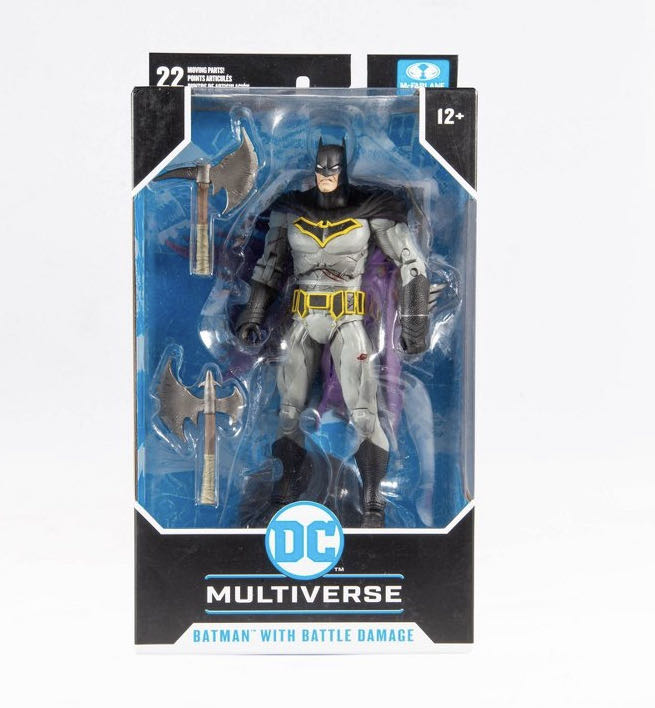 Batman - With Battle Damage - McFarlane Toys (Battle Damage) action figure collectible [Barcode 787926150124] - Main Image 2