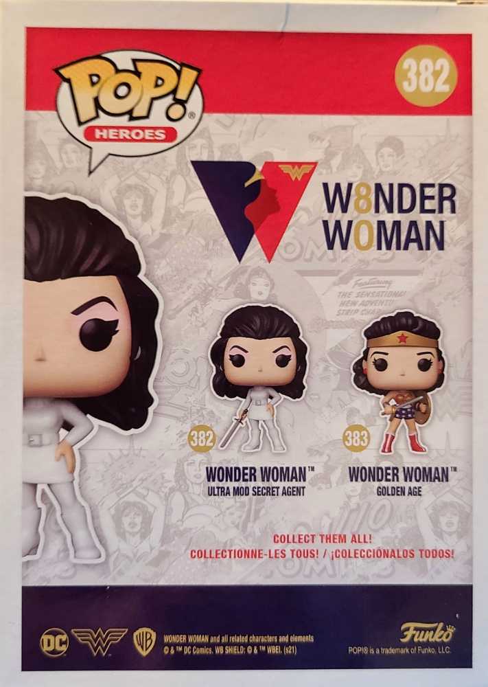 Wonder Woman - Pop! 80th: Secret Agent - Funko (DC Funko Pops!) action figure collectible [Barcode 889698549707] - Main Image 2