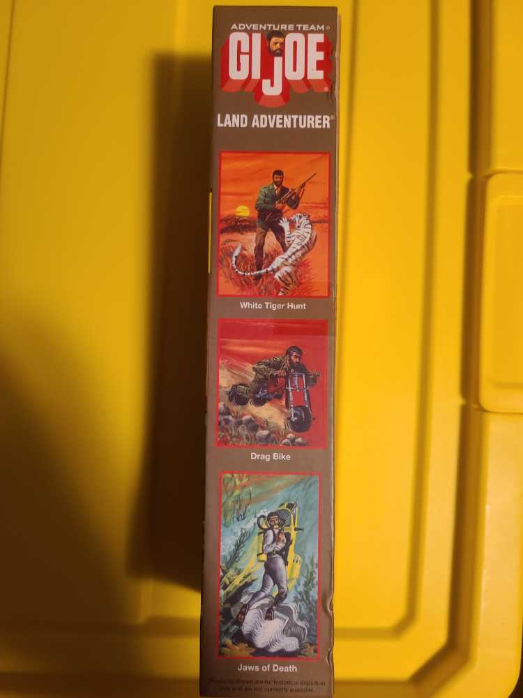 G.I. Joe Adventure Team Land Adventurer Doll - Hasbro (G.I. Joe Adventure Team) action figure collectible [Barcode 653569253488] - Main Image 3