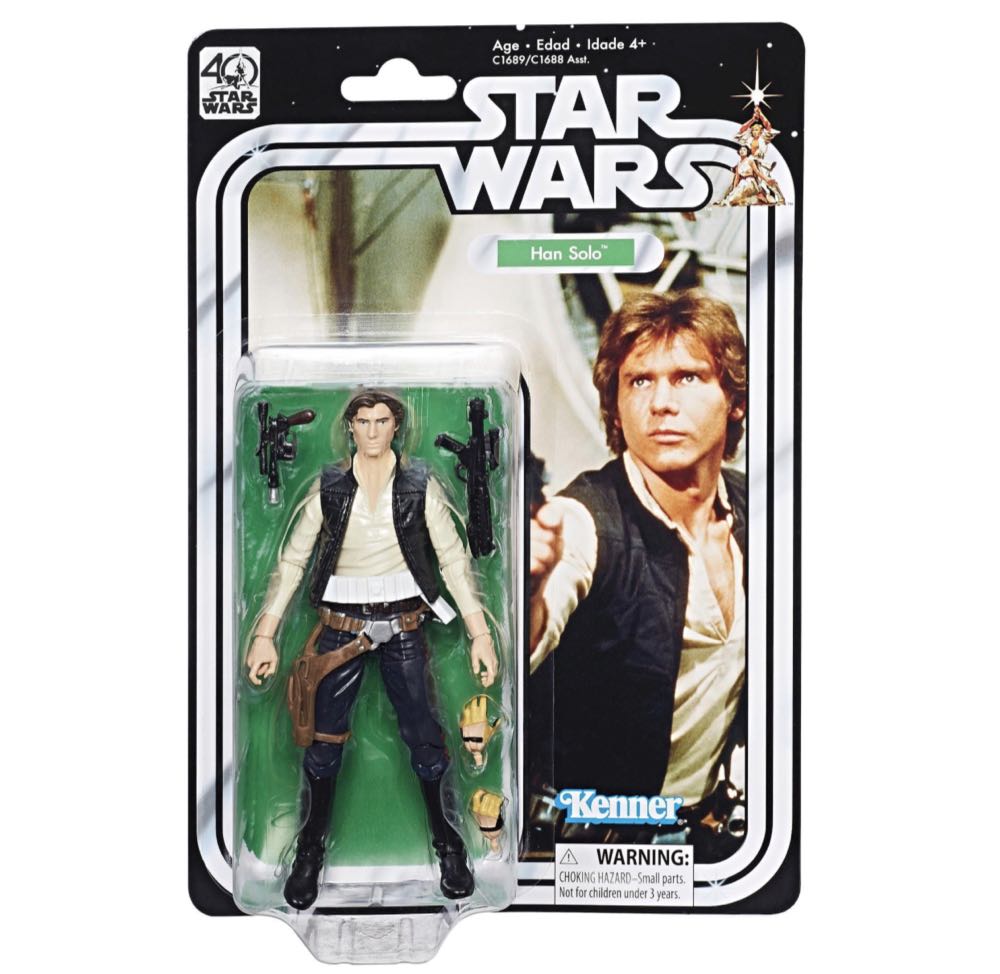 Han Solo - Hasbro (Star Wars: 40th Anniversary Collection) action figure collectible - Main Image 3