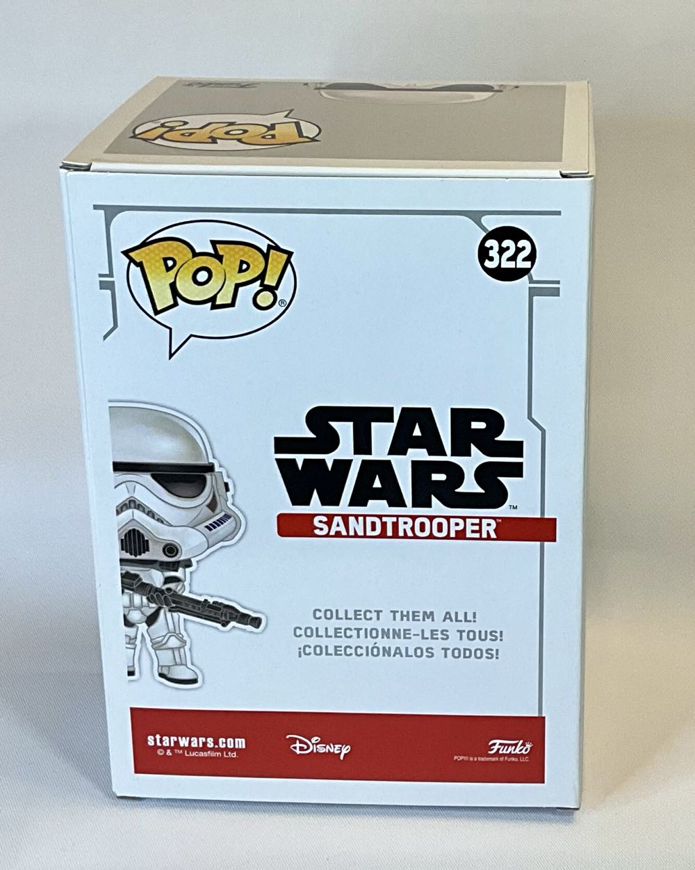 #322 Sandtrooper - Funko (Funko Pop!) action figure collectible [Barcode 889698397926] - Main Image 2