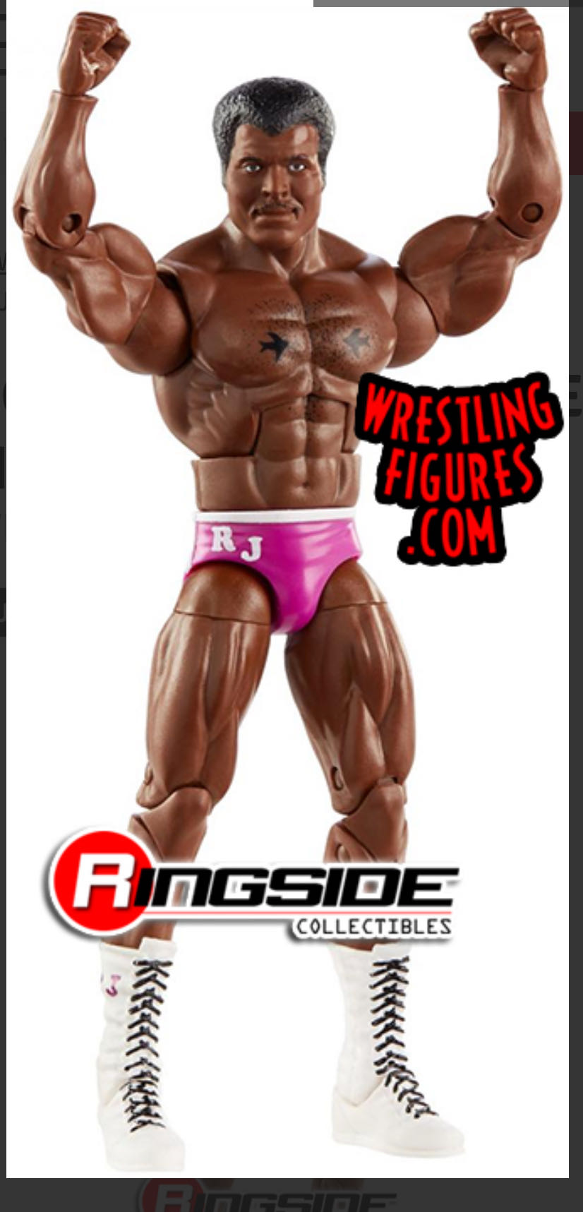 Rocky Johnson - Mattel (WWE Elite Collection Series 80) action figure collectible [Barcode 887961976724] - Main Image 4