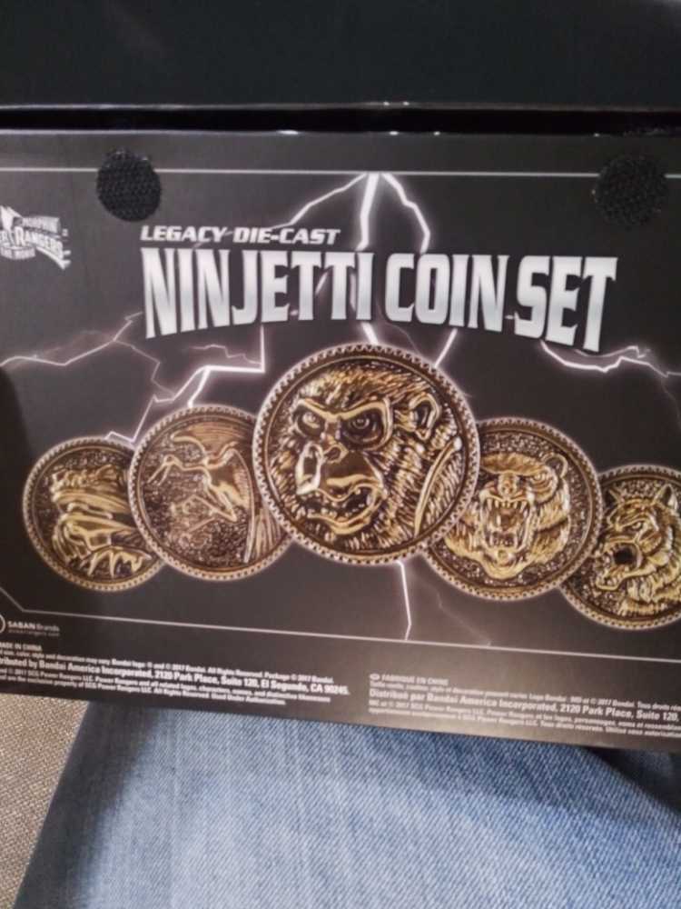 Legacy Die-cast Ninjetti Coin Set  action figure collectible [Barcode 19105871] - Main Image 3