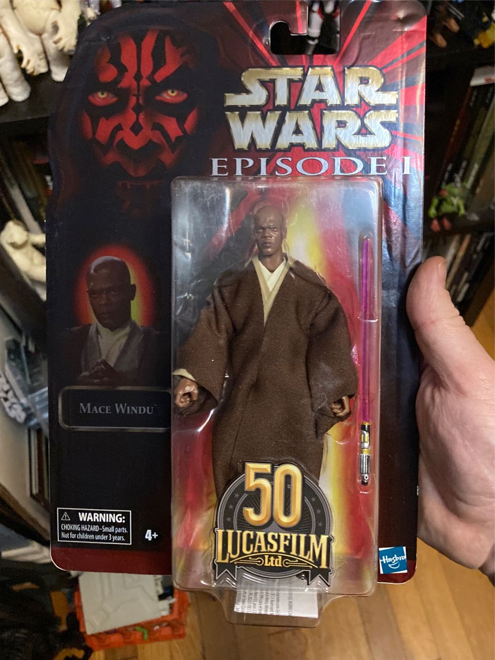 Mace Windu - Disney / Hasbro (Black Series 6” Exclusives 2020- Now) action figure collectible [Barcode 5010993866168] - Main Image 2
