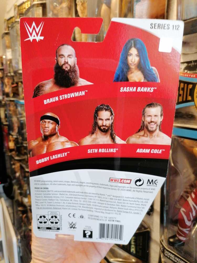 Adam Cole  - Mattel / WWE (WWE Basic Series) action figure collectible [Barcode 01004779] - Main Image 2