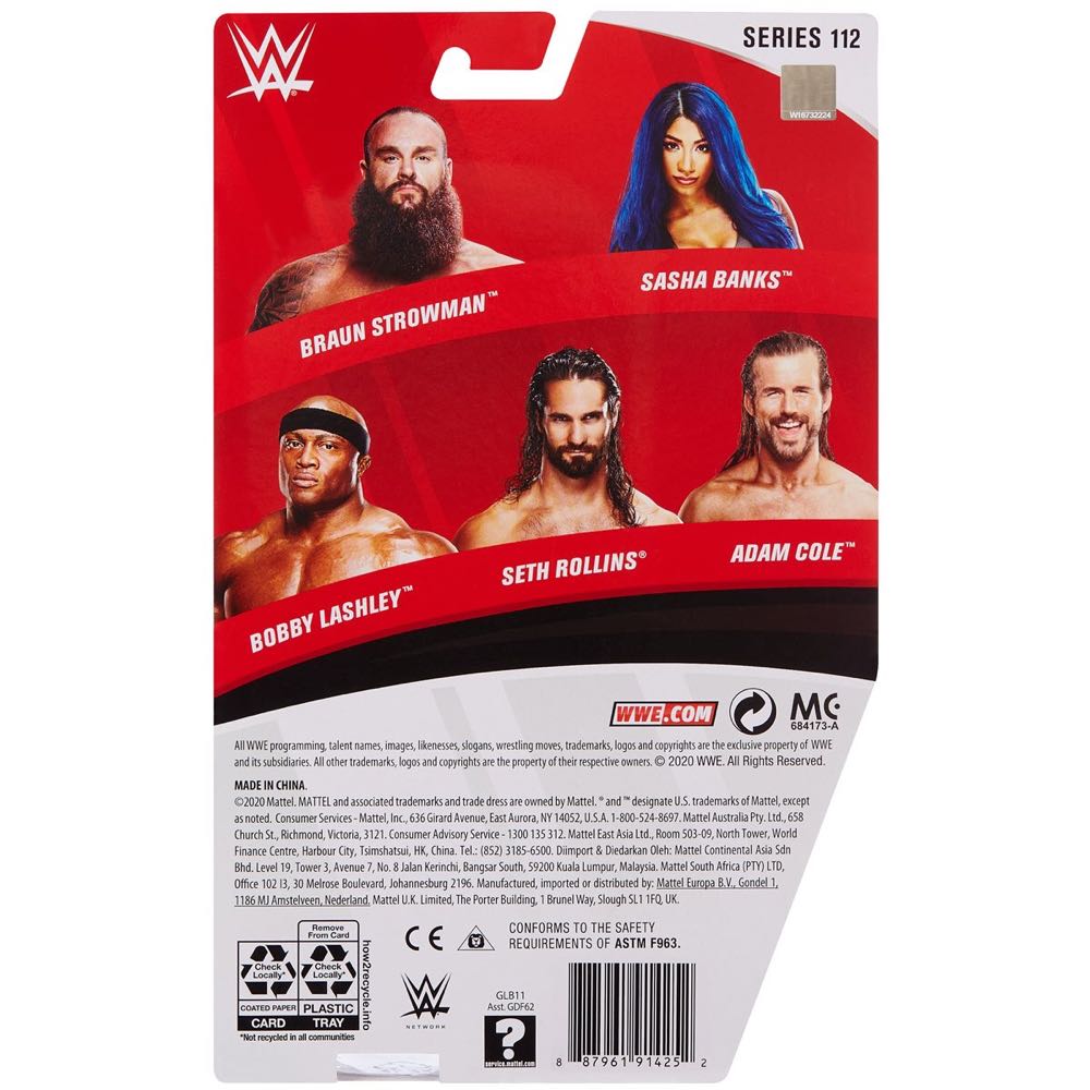 Adam Cole  - Mattel / WWE (WWE Basic Series) action figure collectible [Barcode 01004779] - Main Image 4