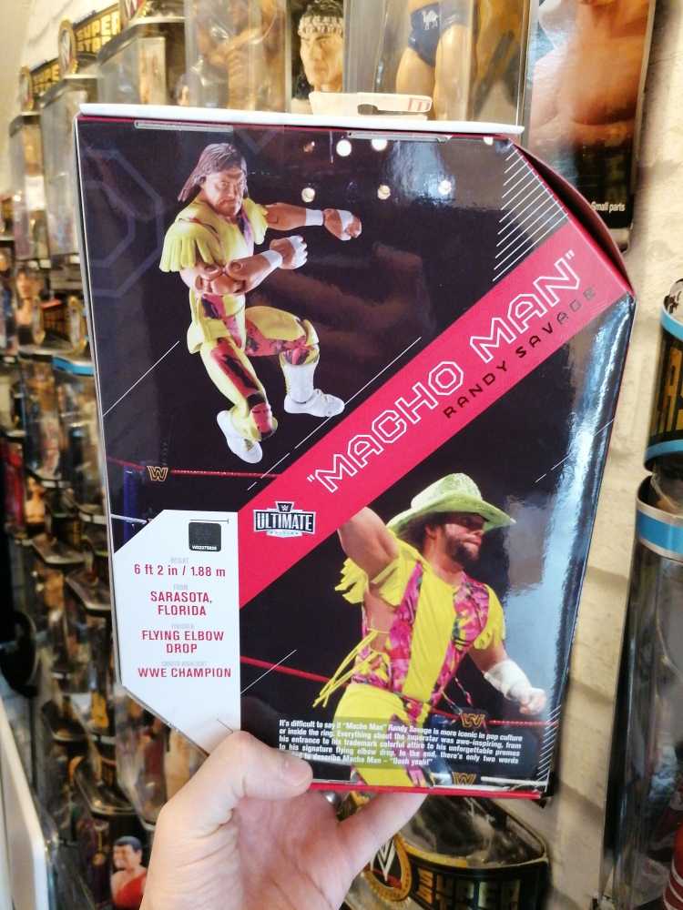 Macho Man Randy Savage  - Mattel Wwe (WWE Ultimate Edition) action figure collectible - Main Image 2