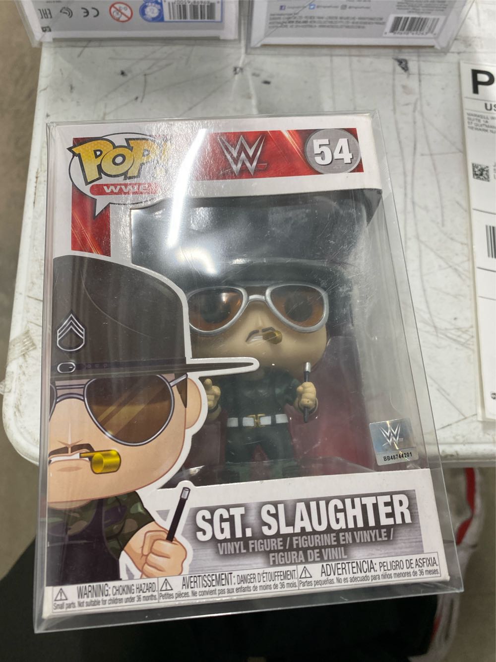 Funko WWE: Sgt Slaughter - Funko (Funko WWE) action figure collectible [Barcode 889698309882] - Main Image 2
