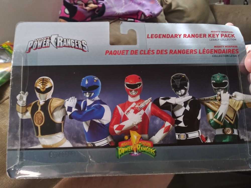 Mighty Morphin Legendary Ranger Key  action figure collectible [Barcode 045557403874] - Main Image 2