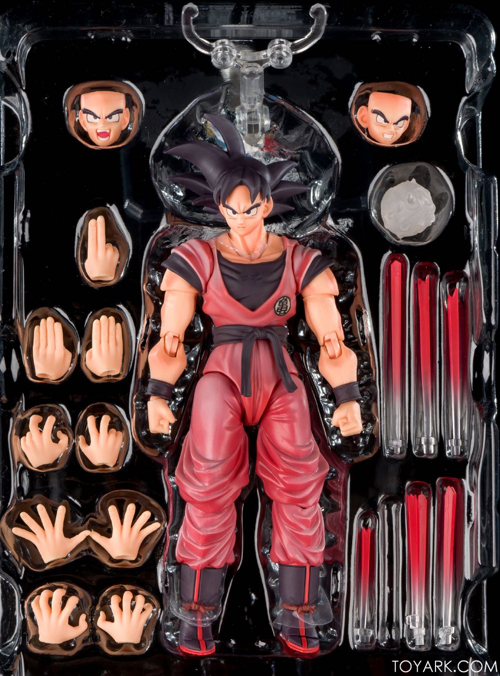 SON GOKU KAIOHKEN Ver. (Tamashii 10th Ann. World Tour Exclusive) - Tamashii Nations - Bandai Spirits (Dragon Ball Z) action figure collectible [Barcode 4549660161417] - Main Image 4