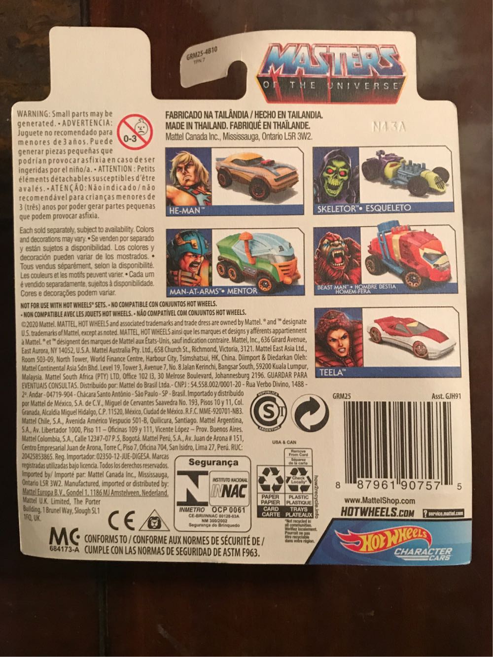 Hot Wheels-MOTU: Teela 2021 - Mattel - Hot Wheels (Hot Wheels) action figure collectible [Barcode 887961907575] - Main Image 2