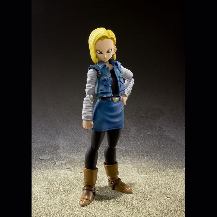Android 18 - Bandai Tamashii Nations (Dragon Ball Z) action figure collectible [Barcode 4573102595027] - Main Image 2