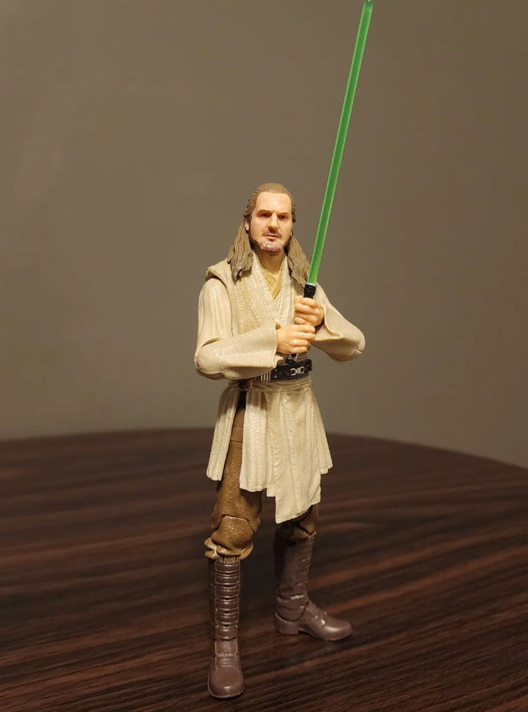 Qui-Gon Jinn - Hasbro (Star Wars) action figure collectible - Main Image 2