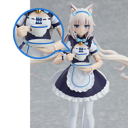 Figma (487): Nekopara - Vanilla - Max Factory x Masaki Apsy (Figma Action Figure Series) action figure collectible [Barcode 4545784066775] - Main Image 2