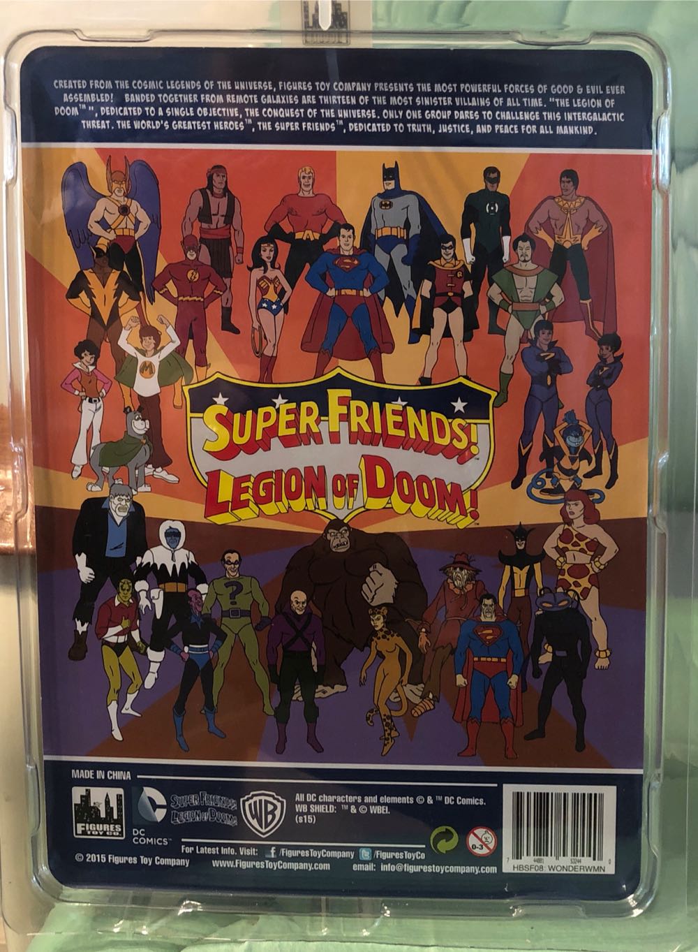Wonder Woman - Figures Toy Company (Superfriends/Legion of Doom) action figure collectible [Barcode 744881532440] - Main Image 2