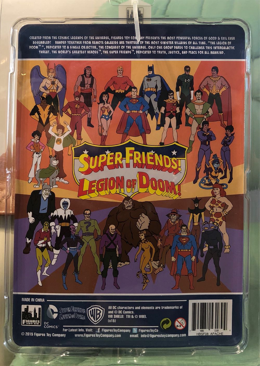 Super Friends-Worlds Greatest Heroes Apache Chief - Figures Toy Company (Superfriends/Legion of Doom) action figure collectible [Barcode 744881531894] - Main Image 2